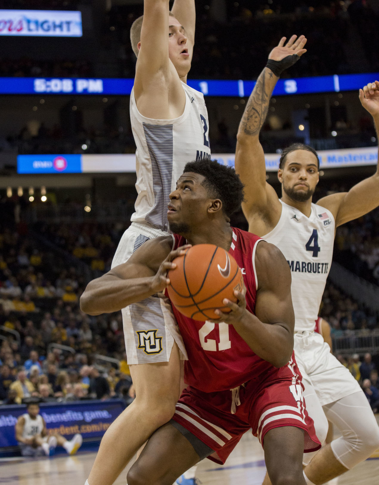 Golden Eagles 74, Badgers 69 (OT)